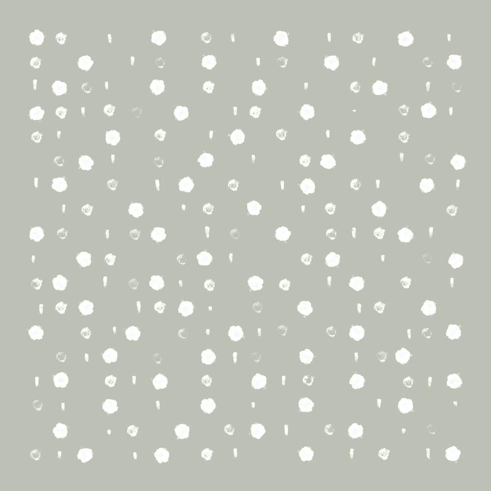 Polka Dots Sage Green