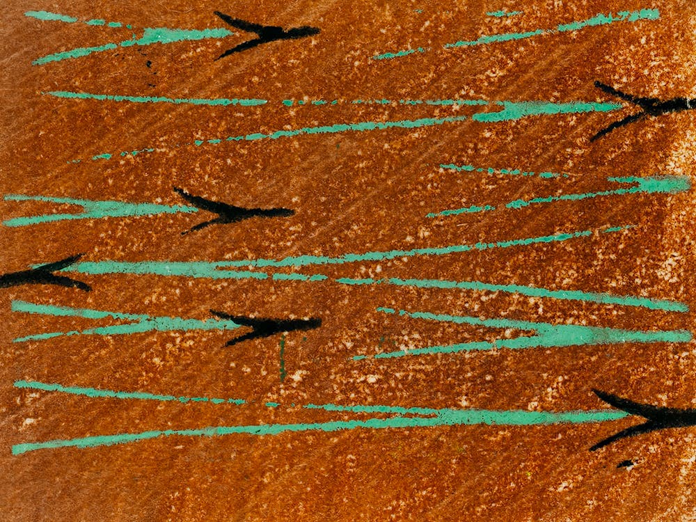 Vintage Ukiyo-e Woodblock Print Of Japanese Textile, Shima Shima, Furuya Korin (150)