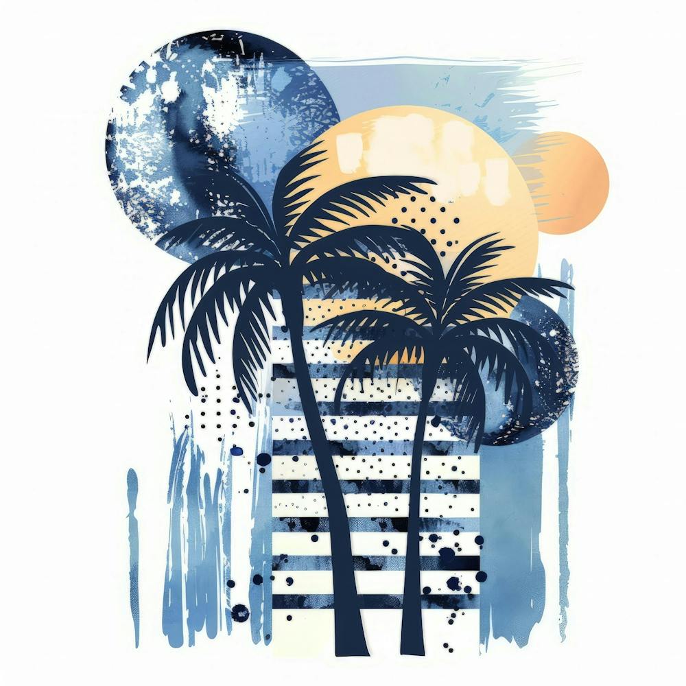 Palm Trees In The Sky