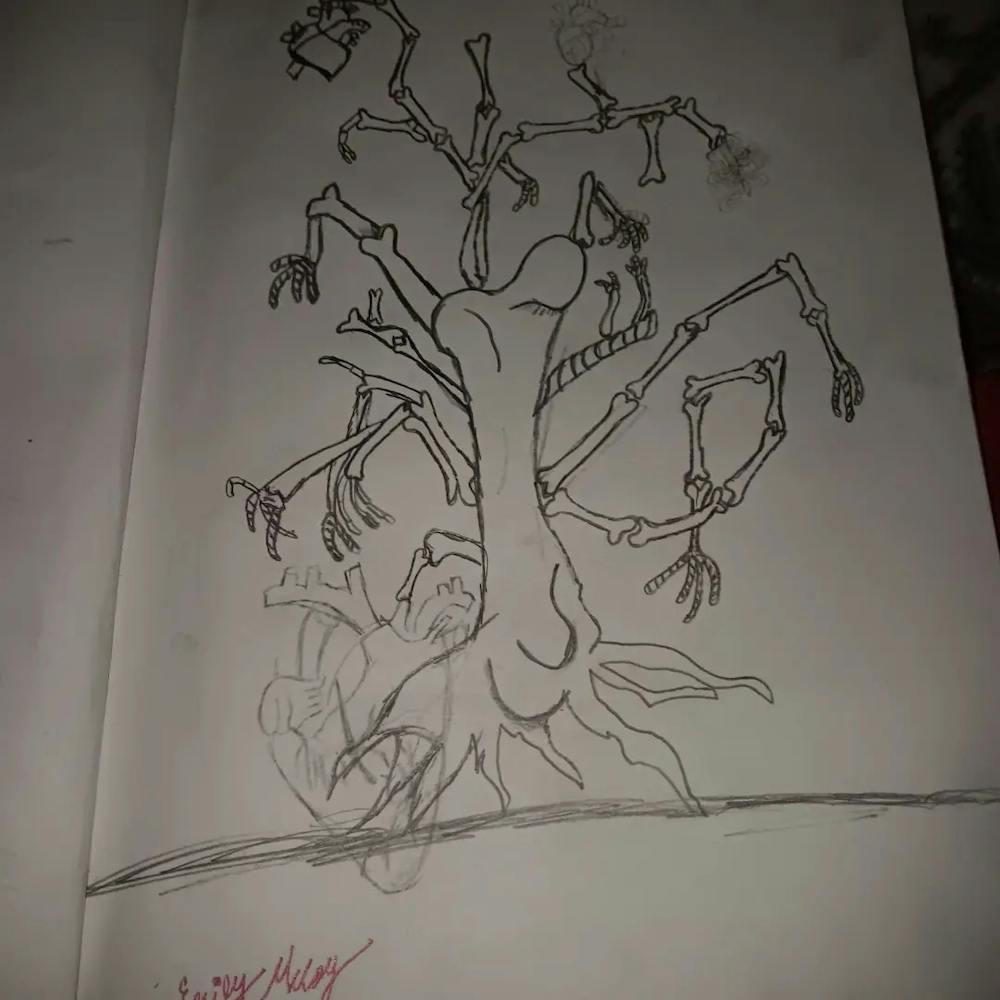 Bone Tree🤍🖤