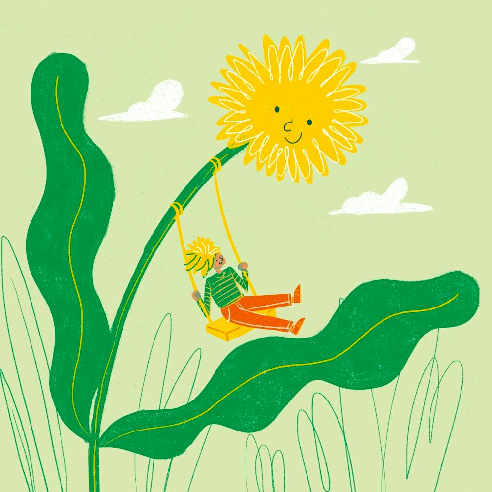 Happy Dandelion 1
