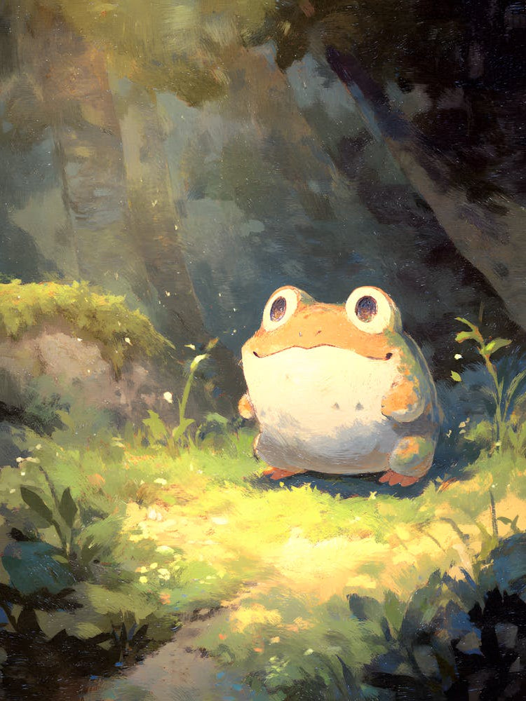 Adorable Toad In The Forest 1