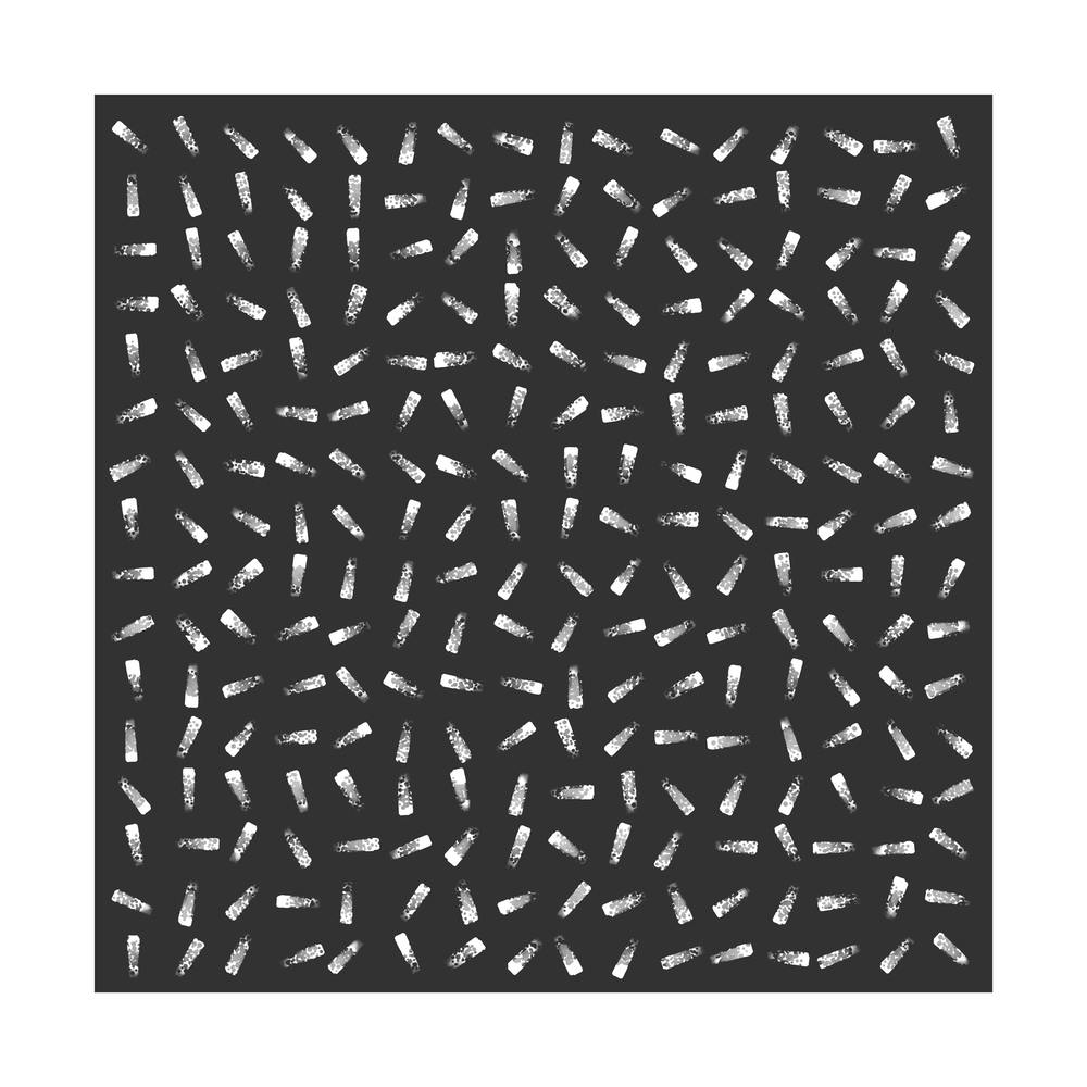 Black And White Dots Canvas Print
