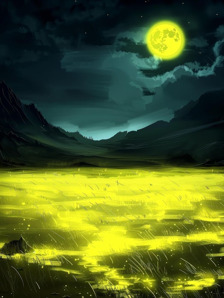Moonlight In The Field