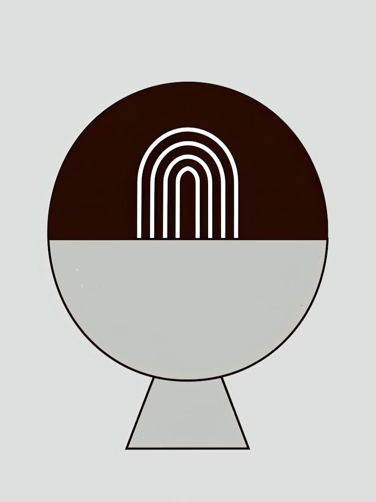 Barcelona Perspective Minimalist Bauhaus