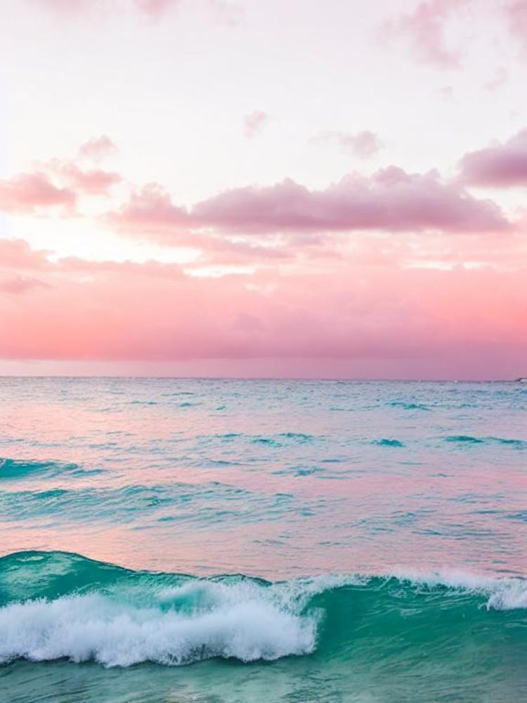 Seven Mile Beach, Jamaica Pink Photography