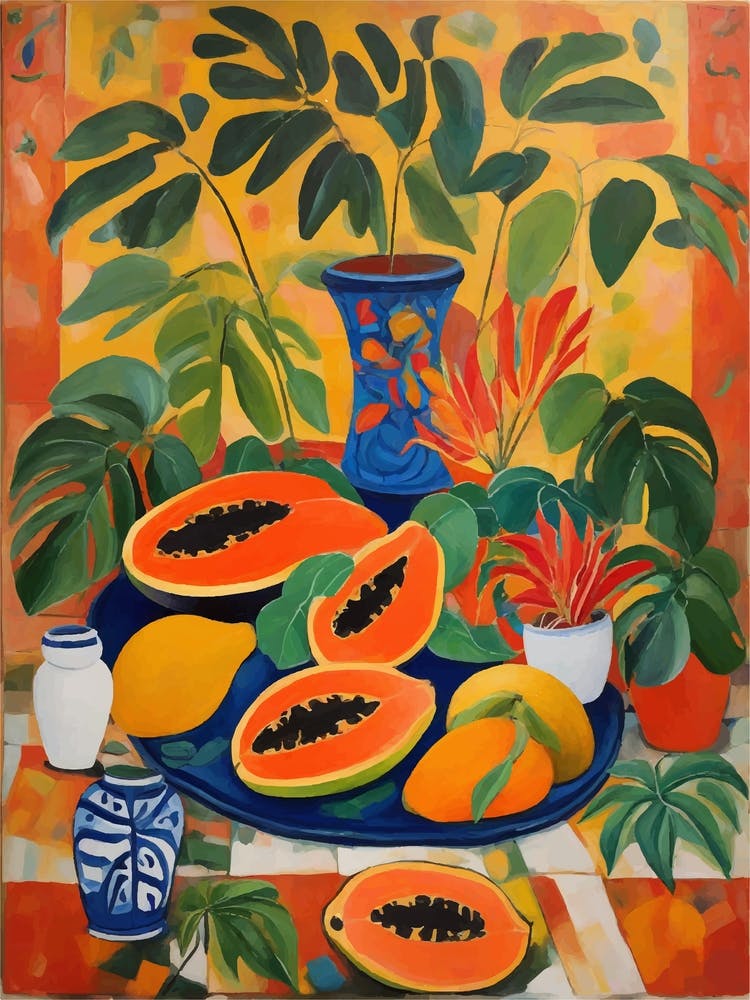 Papaya Tropical Fruits and plants