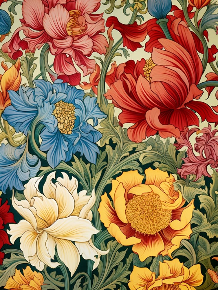 William Morris Flowers 7