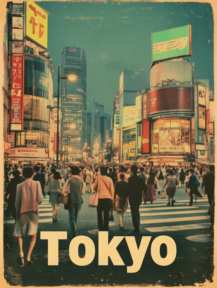 Aihrgdesign A Classic 1960s Travel Poster For Tokyo Showcasin D636f28d A047 4110 9051 2bbbb2ac8b21 1