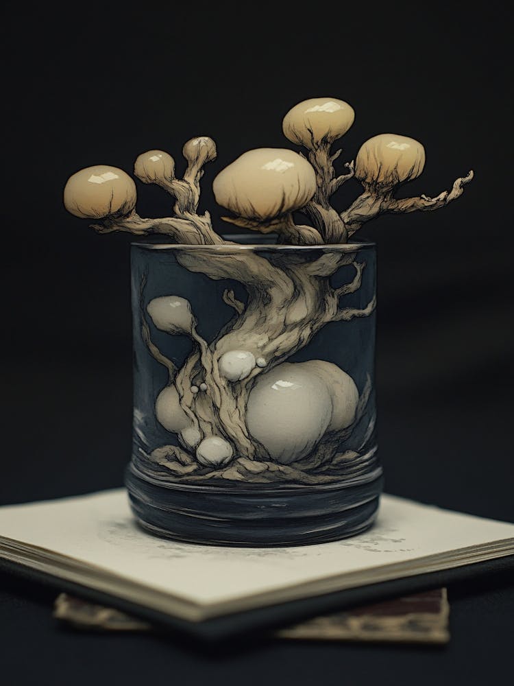 Fungus In A Vase