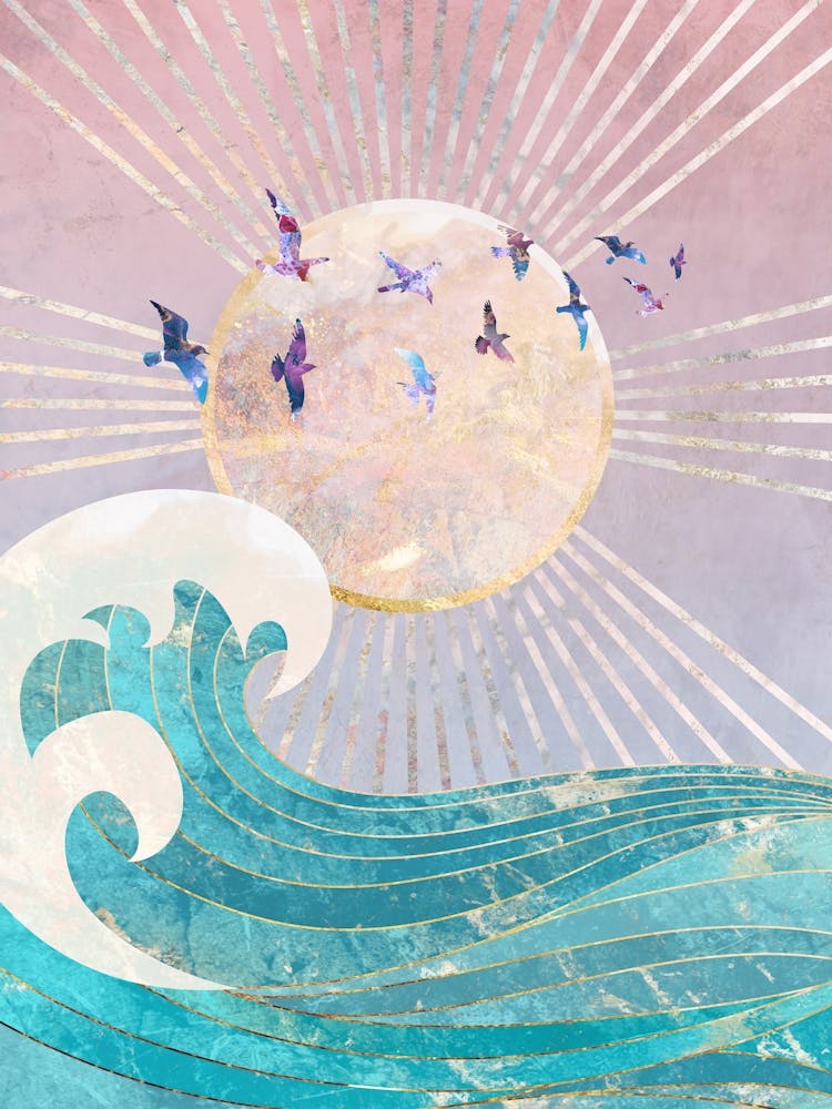 Sonne, Meer und Vögel