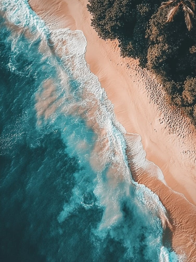 Aerial View Of Beach