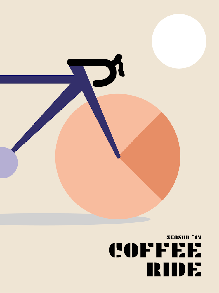 Coffee Ride I - Purple