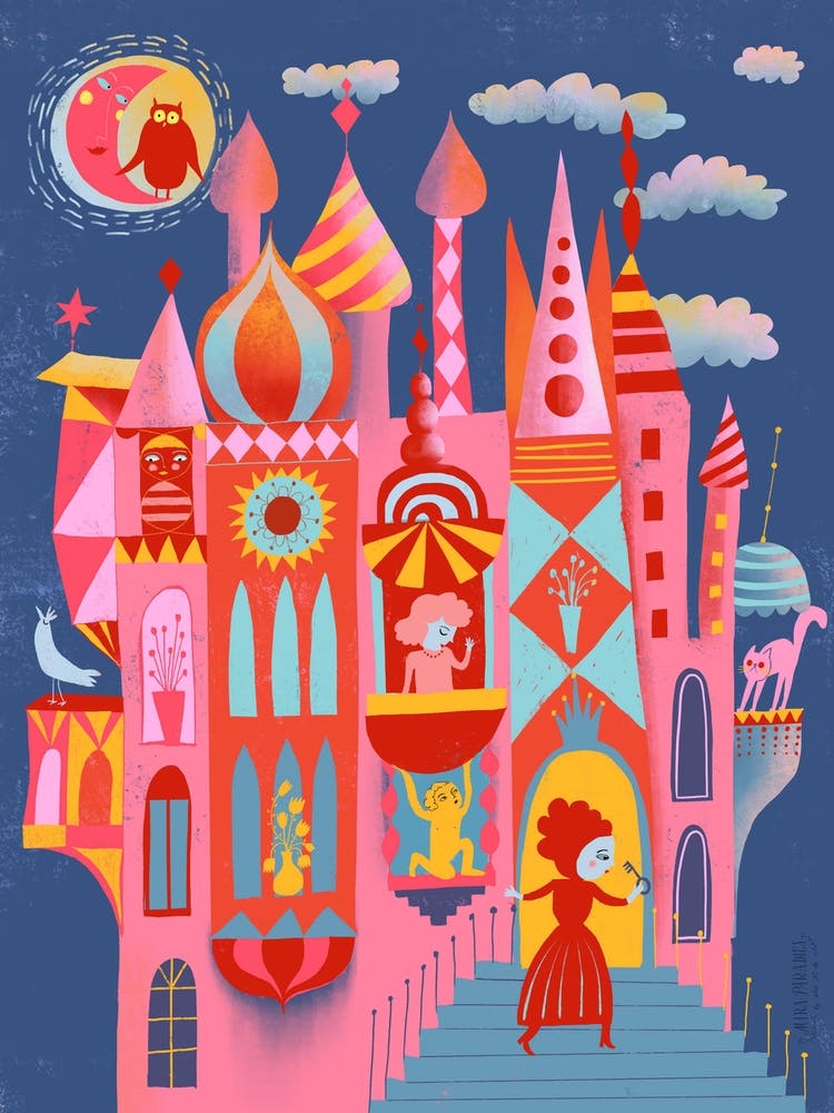 Pink Fairytale Castle