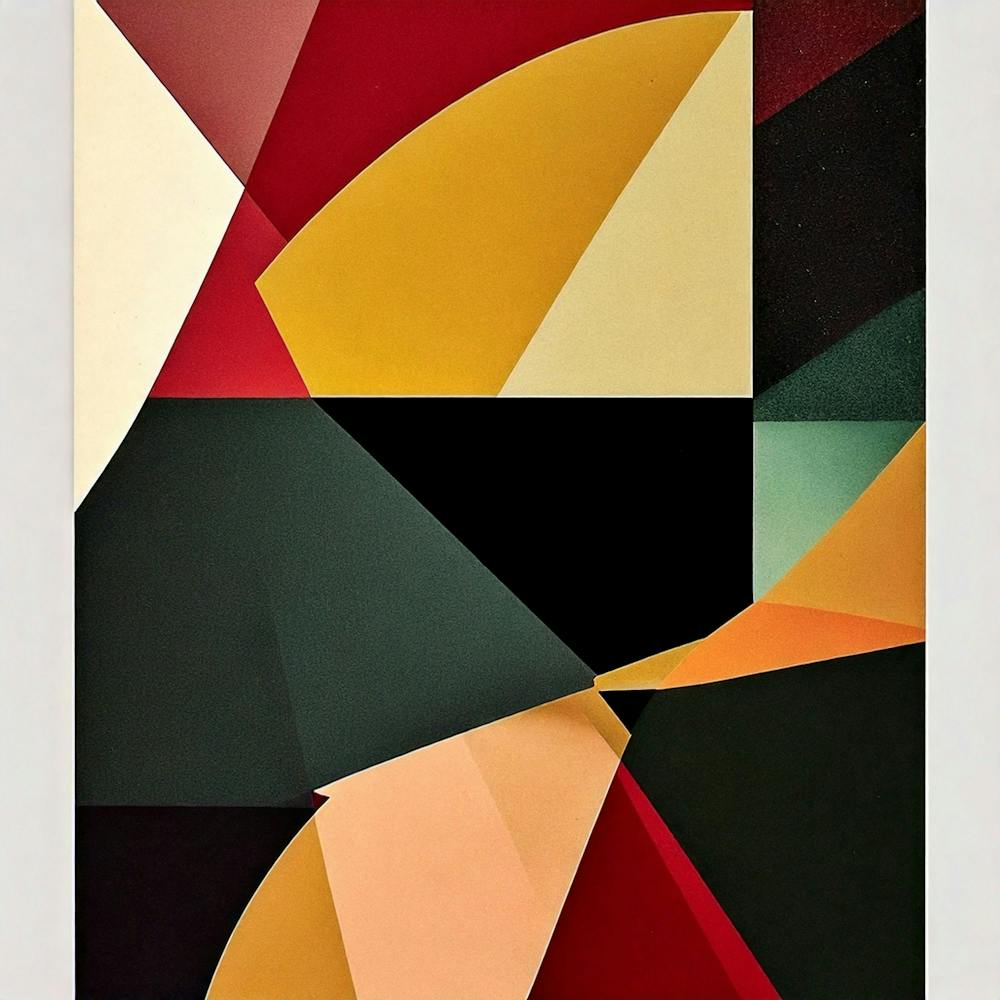 Abstrakte Geometrische Formen 1