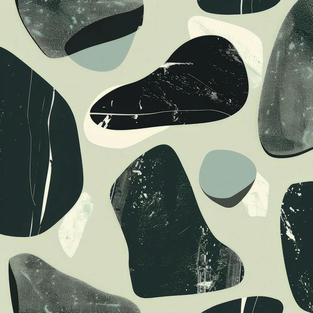 Black And White Abstract Pattern