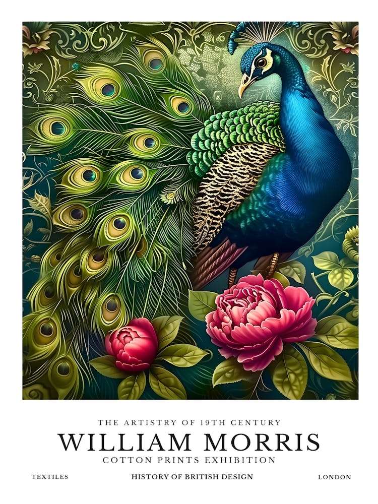 William Morris Peacock 2