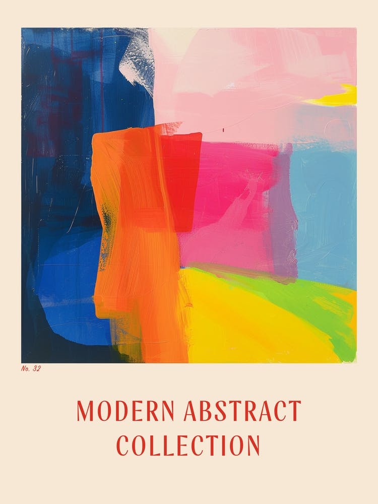 Modern Abstract Collection Poster 32