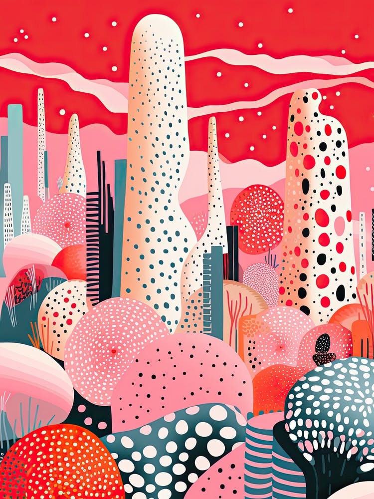 Sydney, Illustration In The Style Of Pop Art 1