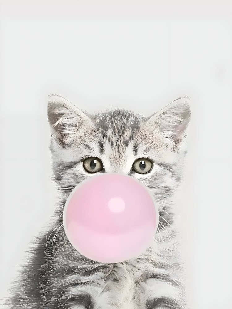 Pink Gumball Canvas Print