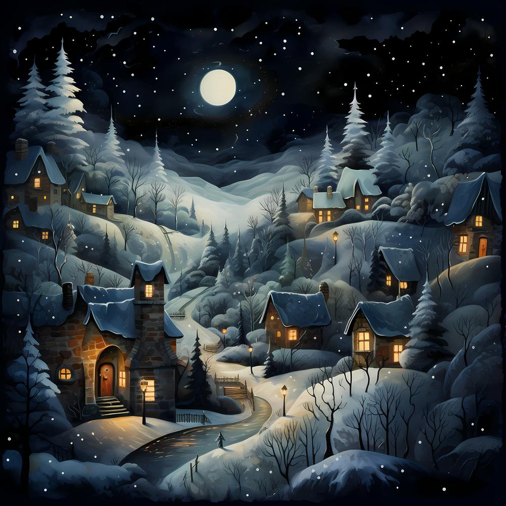 Rustic Holiday Brush Ballet