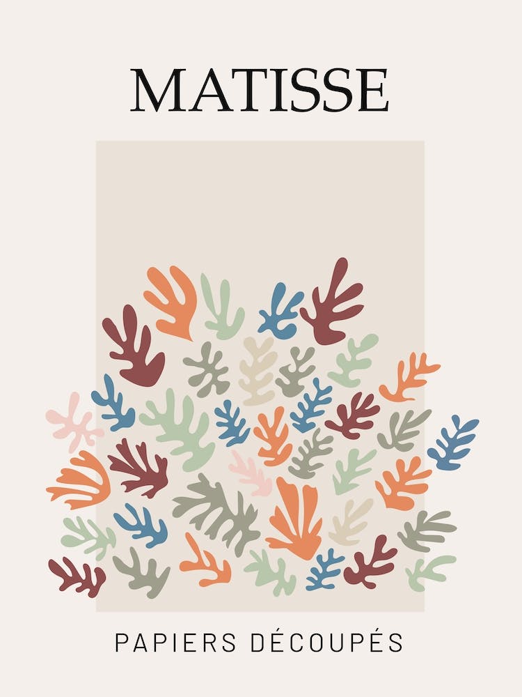 Papiers Colorés Matisse De Couque