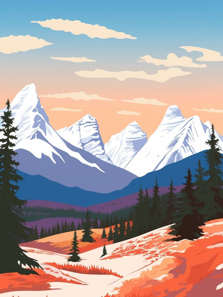 Canada 2 Travel Illustration