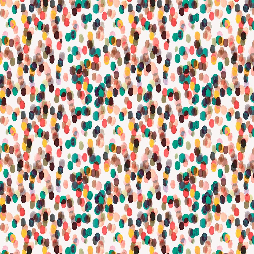 Relaxing Tropical Dots Square