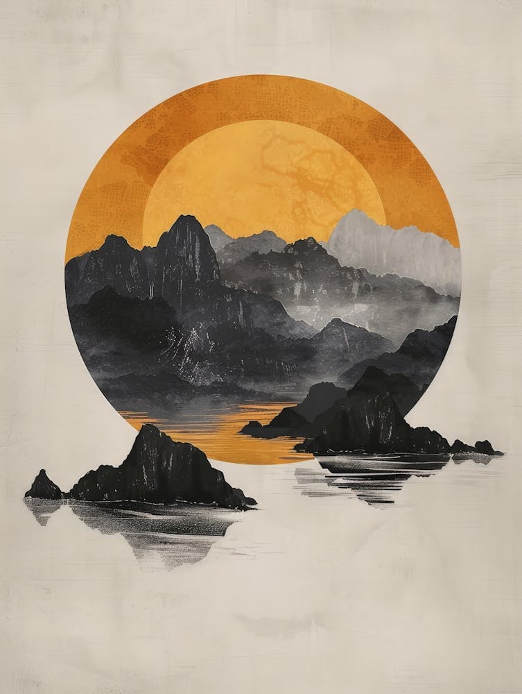 Sunset In The Mountains 42