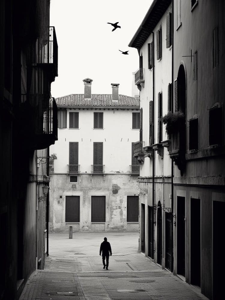 Verona, Italy,  Black And White Analogue Photography  2