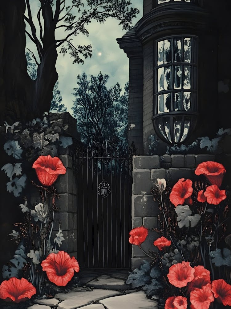 Poppies At The Gate