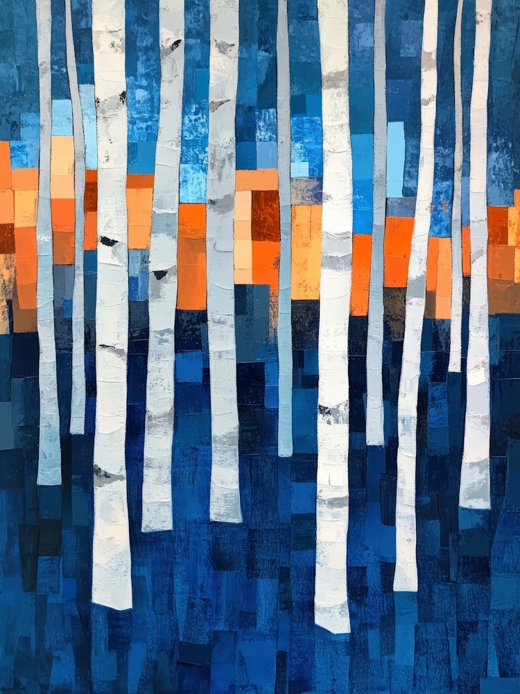 Colorful Trees In The Forest 2