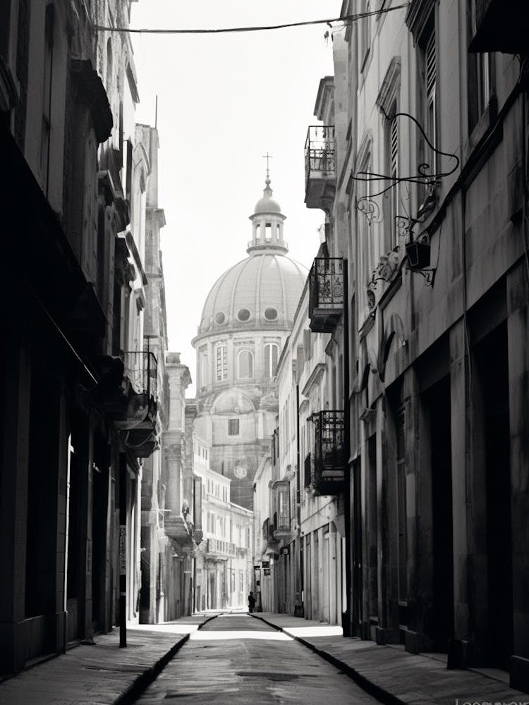 Split, Croatia, Black And White Old Photo 3