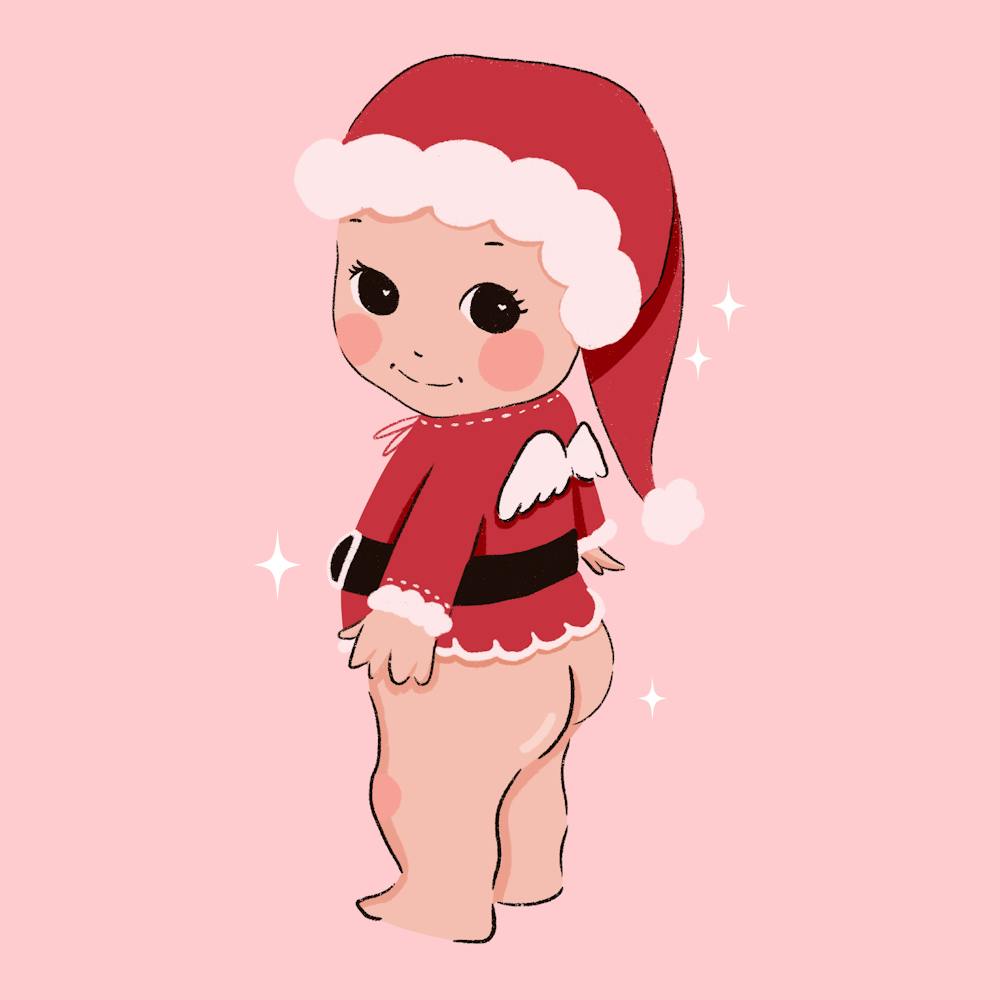 Bébé Père Noël - Noël Kawaii Mignon 2