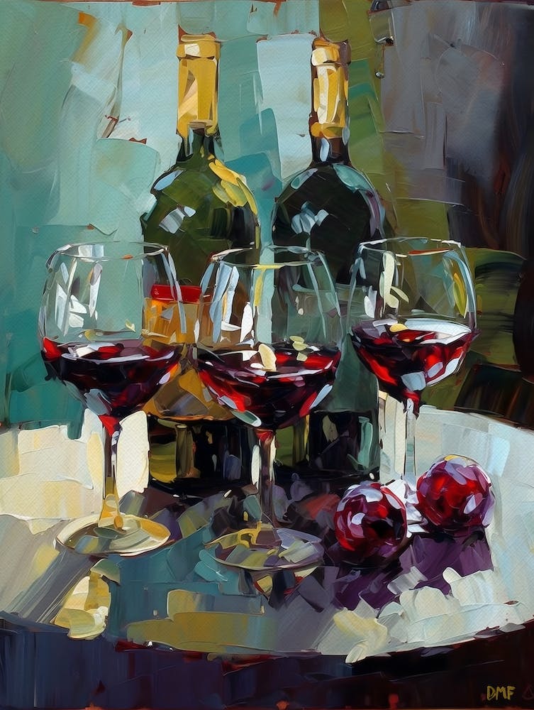 Three Glasses Of Wine