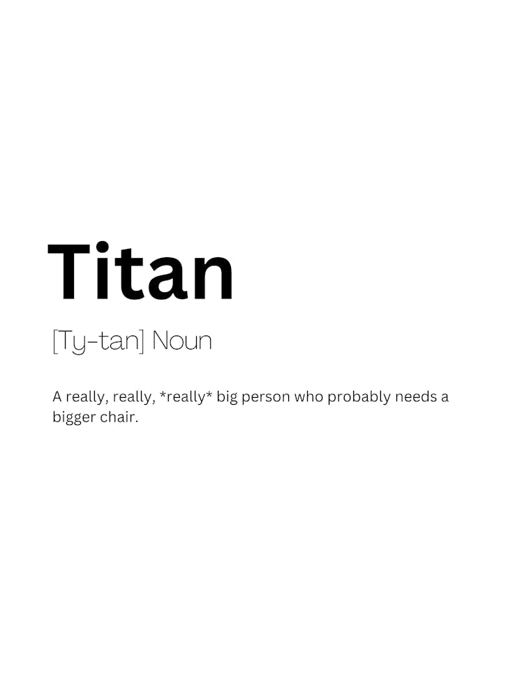 Titan Definition Meaning