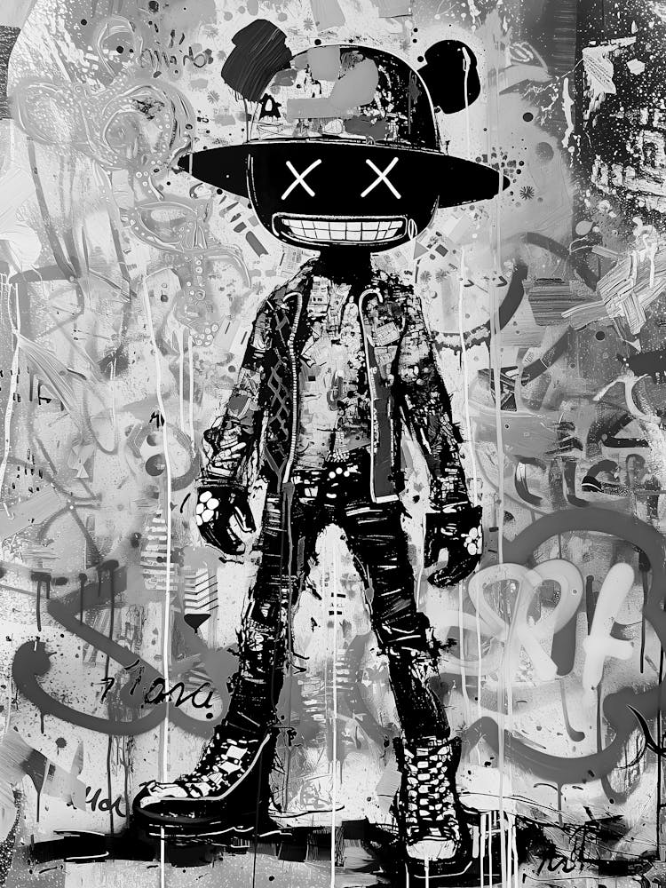 Graffiti Boy By Person