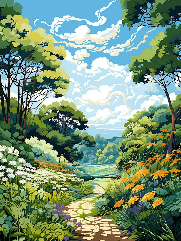 Royal Botanical Gardens Burlington Kanada Illustration 1