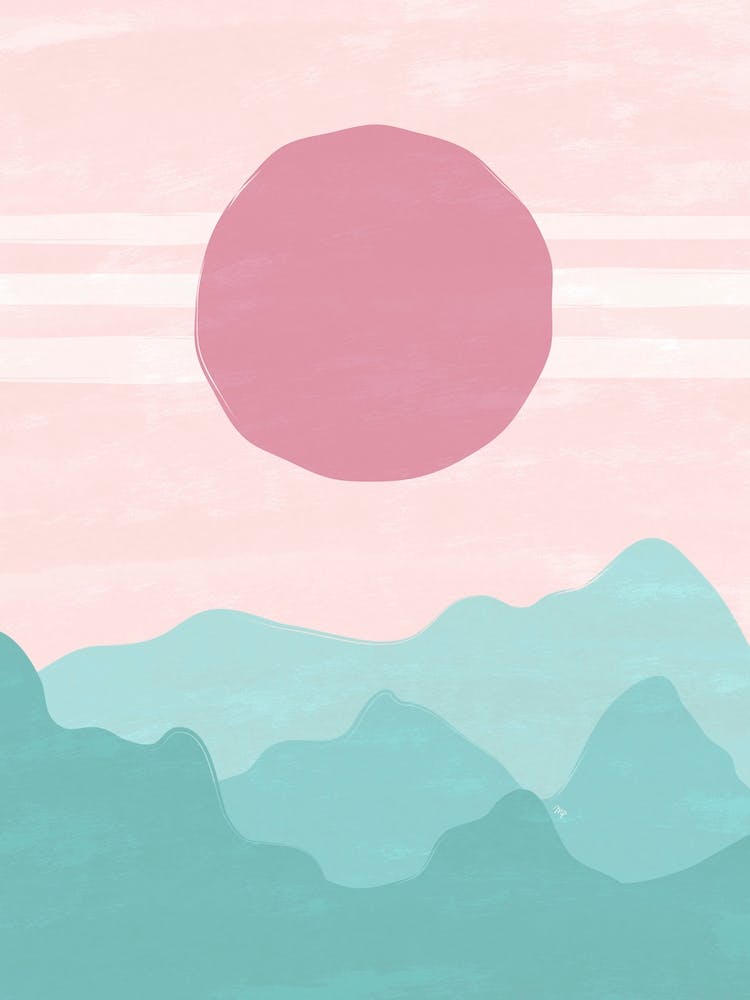 Pink Sunset 1