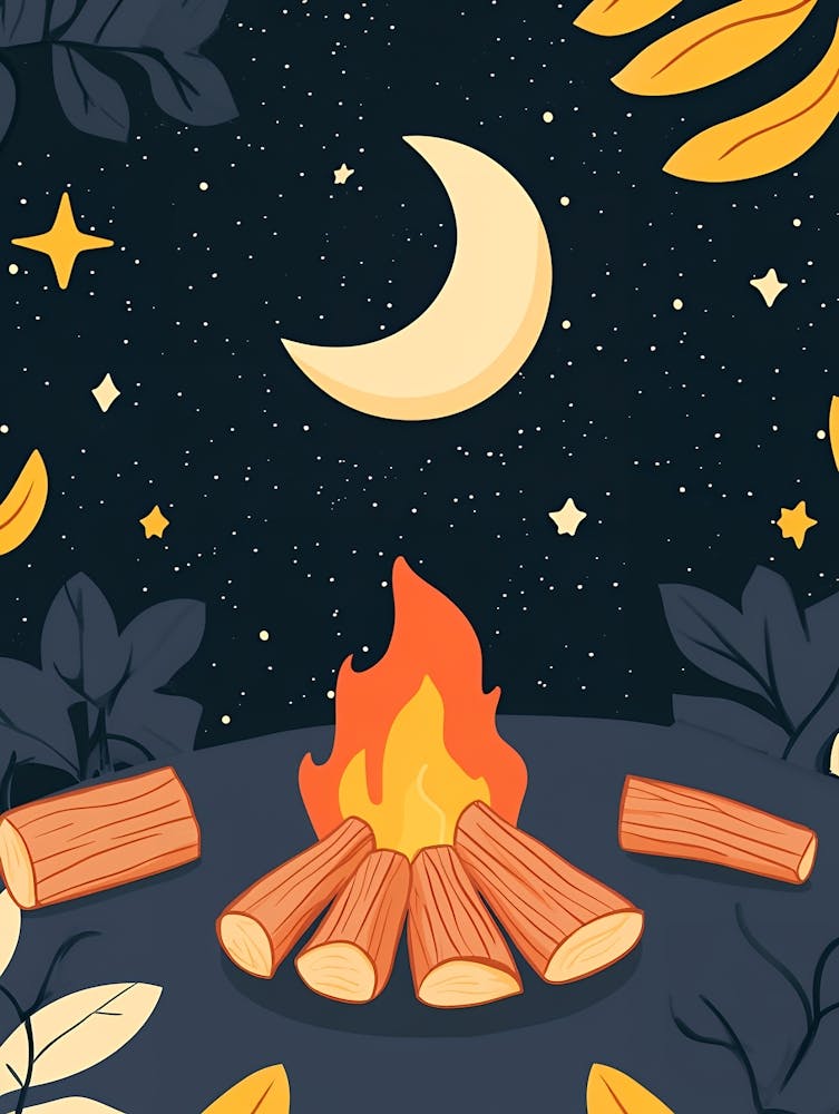 Campfire Background