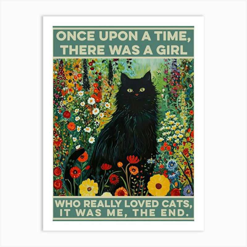Once Upon A Time There Was A Girl who loved cats