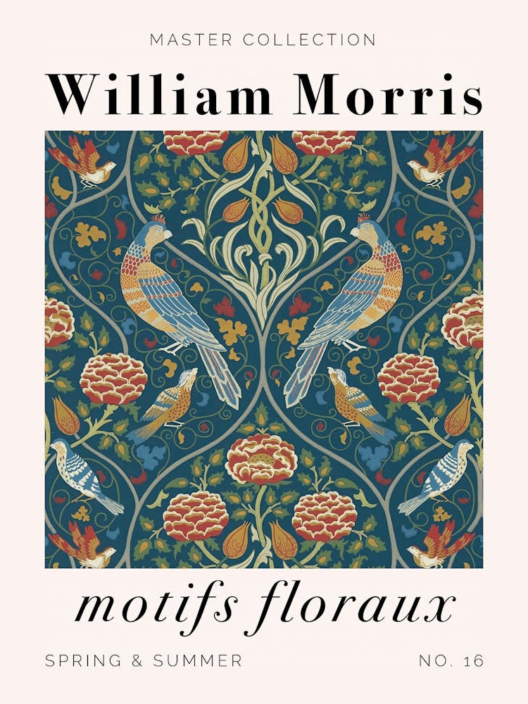 William Morris, Motifs Floreaux, spring and summer