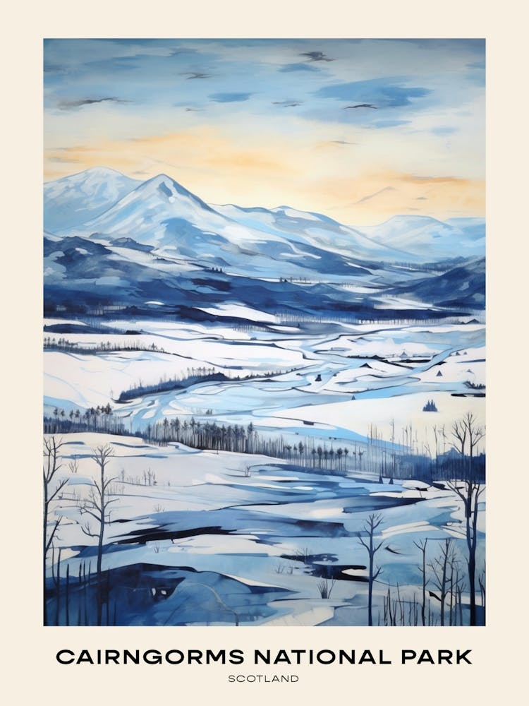 Cairngorms National Park Scotland 2 Poster