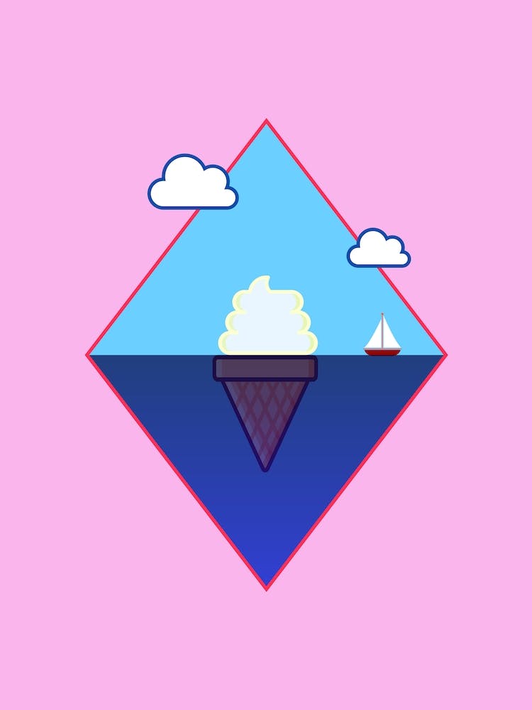 Ice Cream Berg