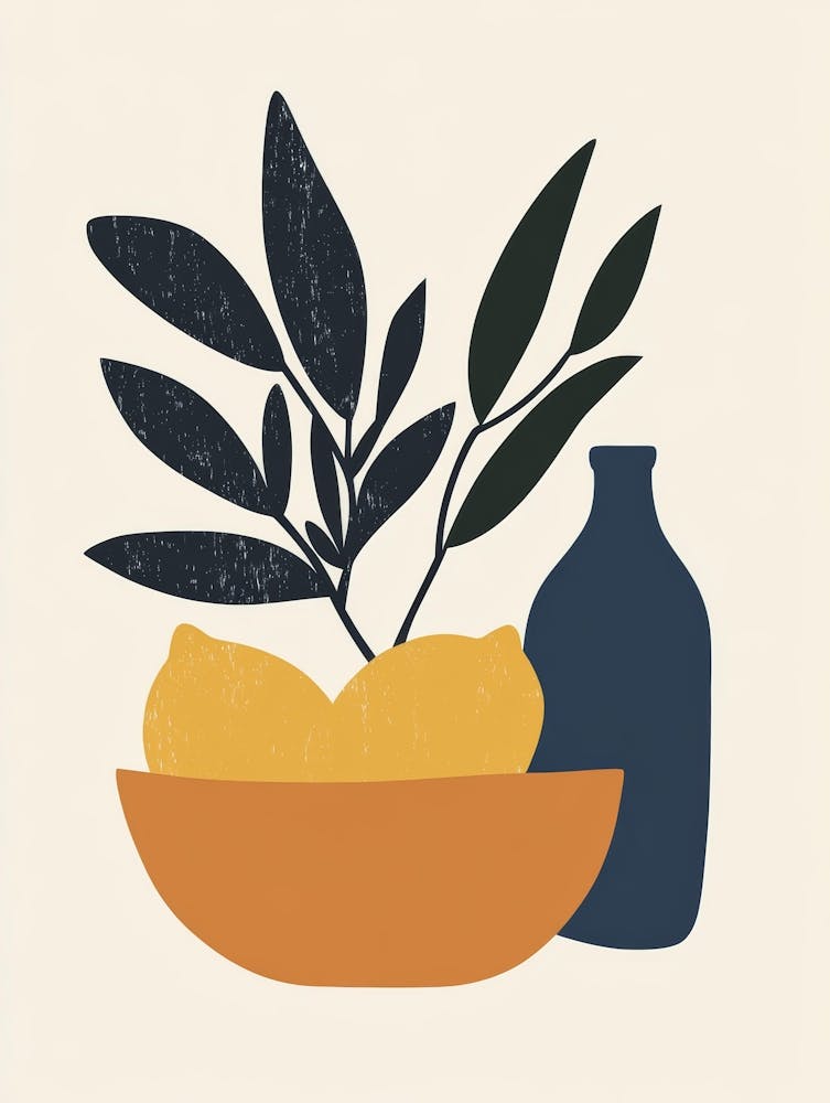 Lemons In A Bowl 3
