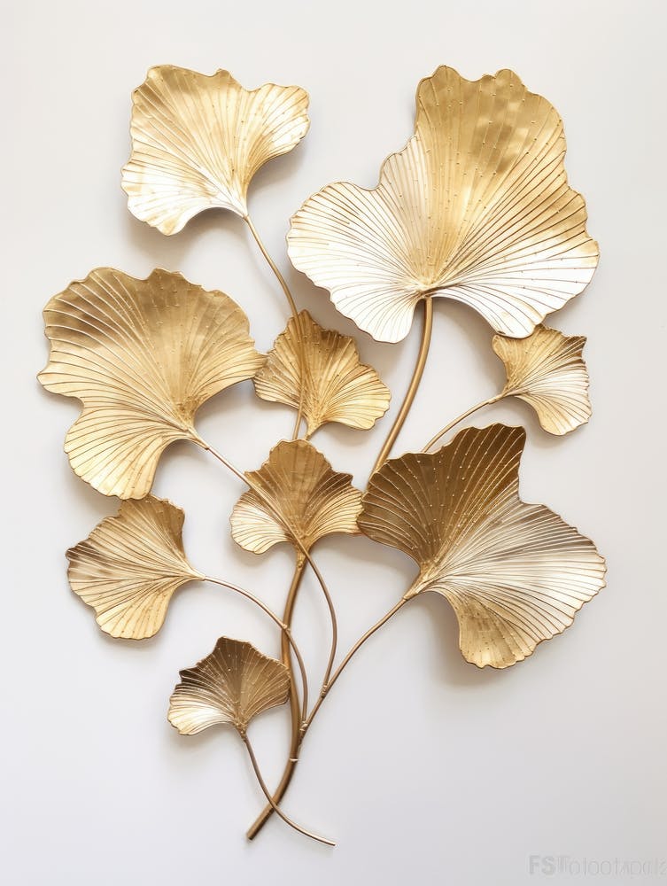 Ginkgo Leaf Wall Art 3