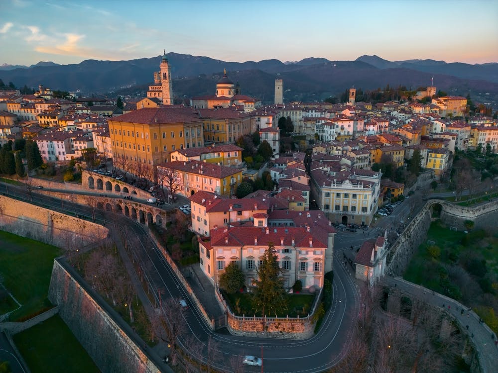 Bergamo Print Drone Photography