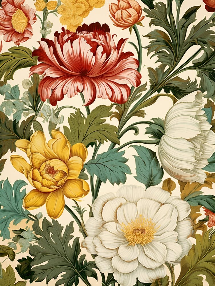 Vintage Floral Pattern 3