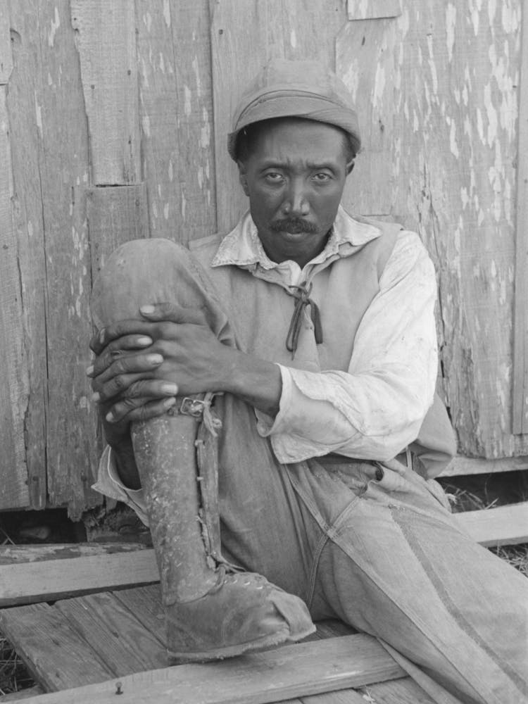 Sugar Caneworker, Louisiana By Russell Lee