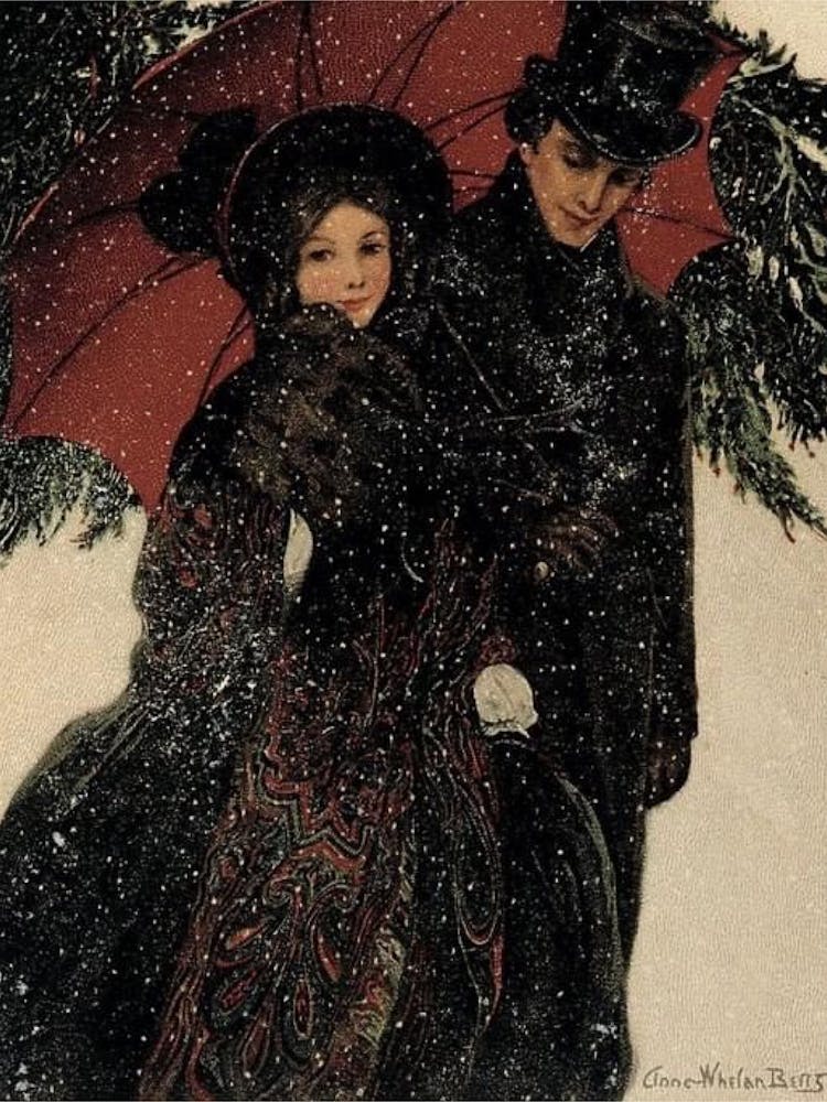 Couple In The Snow